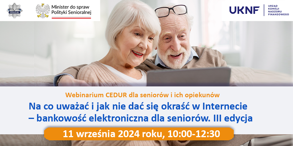 Zdjęcie przedstawia seniorów 